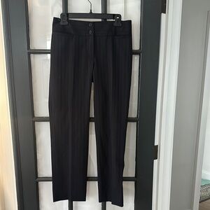 Dolce & Gabbana striped brown navy 100% virgin wool trousered eu42